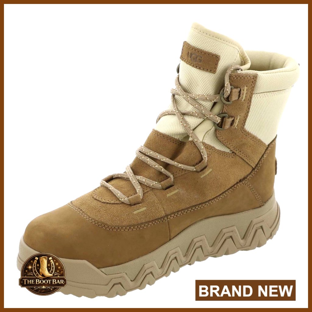 Waterproof Hi-Top Ankle Boots Traction Sole Classic Chic Outdoor Hiking